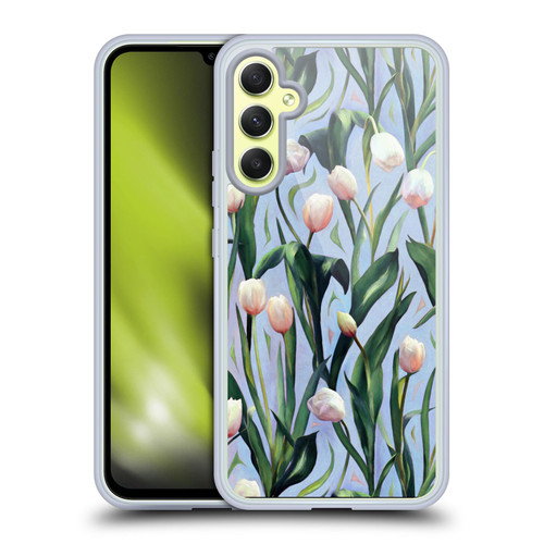 Micklyn Le Feuvre Florals 2 Waiting On The Blooming A Tulip Soft Gel Case for Samsung Galaxy A34 5G