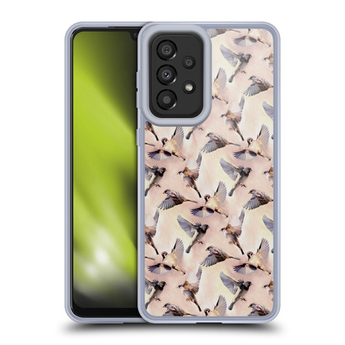 Micklyn Le Feuvre Animals Sparrow Flight Soft Gel Case for Samsung Galaxy A33 5G (2022)