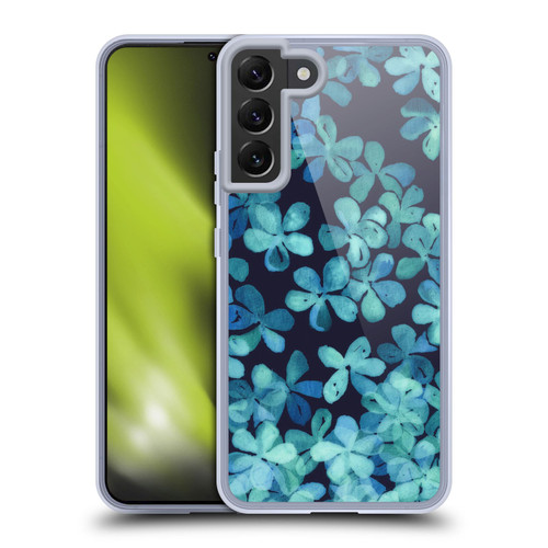 Micklyn Le Feuvre Florals 2 Hand Painted Floral Pattern Soft Gel Case for Samsung Galaxy S22+ 5G & MagSafe