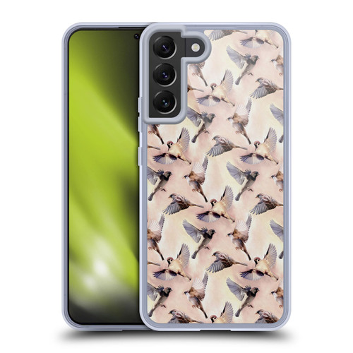 Micklyn Le Feuvre Animals Sparrow Flight Soft Gel Case for Samsung Galaxy S22+ 5G & MagSafe