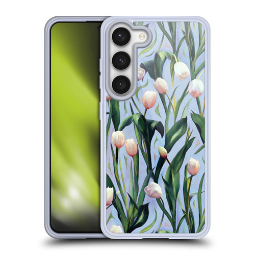 Micklyn Le Feuvre Florals 2 Waiting On The Blooming A Tulip Soft Gel Case for Samsung Galaxy S23 5G & MagSafe