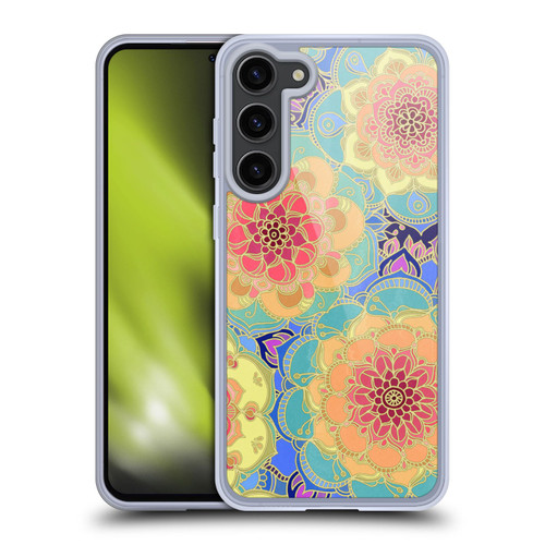 Micklyn Le Feuvre Florals 2 Obsession Soft Gel Case for Samsung Galaxy S23+ 5G & MagSafe