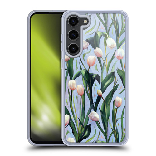 Micklyn Le Feuvre Florals 2 Waiting On The Blooming A Tulip Soft Gel Case for Samsung Galaxy S23+ 5G & MagSafe