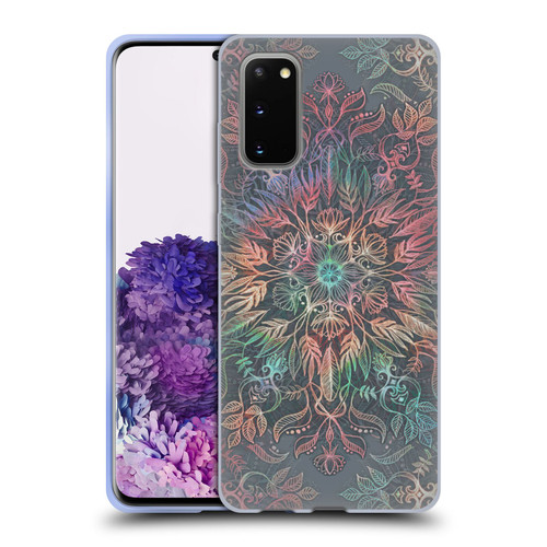 Micklyn Le Feuvre Floral Patterns Winter Sunset Mandala Soft Gel Case for Samsung Galaxy S20 / S20 5G
