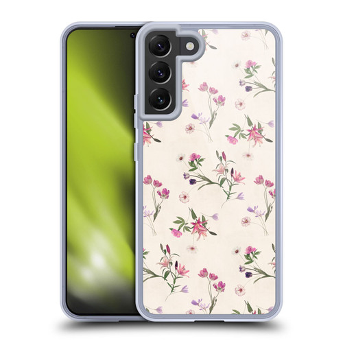 Micklyn Le Feuvre Florals Scattered Soft Gel Case for Samsung Galaxy S22+ 5G & MagSafe