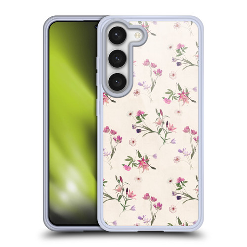 Micklyn Le Feuvre Florals Scattered Soft Gel Case for Samsung Galaxy S23 5G & MagSafe
