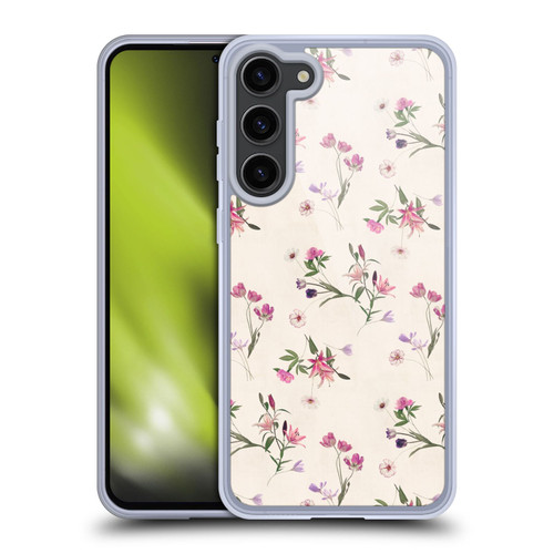 Micklyn Le Feuvre Florals Scattered Soft Gel Case for Samsung Galaxy S23+ 5G & MagSafe
