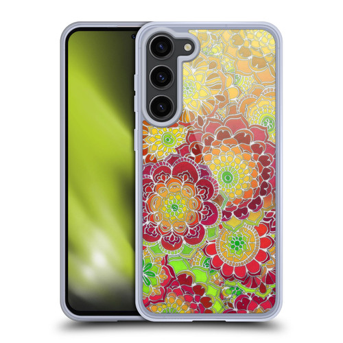Micklyn Le Feuvre Florals 2 Flying East Soft Gel Case for Samsung Galaxy S23+ 5G & MagSafe