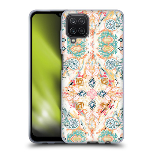 Micklyn Le Feuvre Mandala Wonderland in Spring Soft Gel Case for Samsung Galaxy A12 (2020)