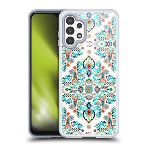 Micklyn Le Feuvre Mandala Modern Folk in Jewel Soft Gel Case for Samsung Galaxy A13 (2022)