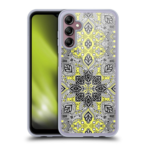 Micklyn Le Feuvre Mandala Sunshine Medallion Soft Gel Case for Samsung Galaxy A14 5G