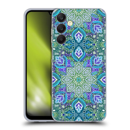 Micklyn Le Feuvre Mandala Peacock Summer Soft Gel Case for Samsung Galaxy A25 5G