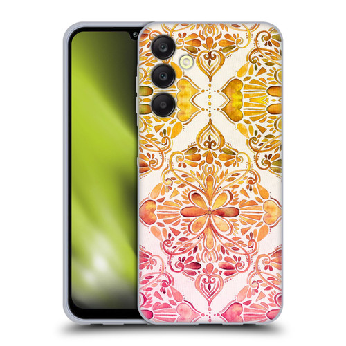 Micklyn Le Feuvre Mandala Sunset Art Nouveau Soft Gel Case for Samsung Galaxy A25 5G