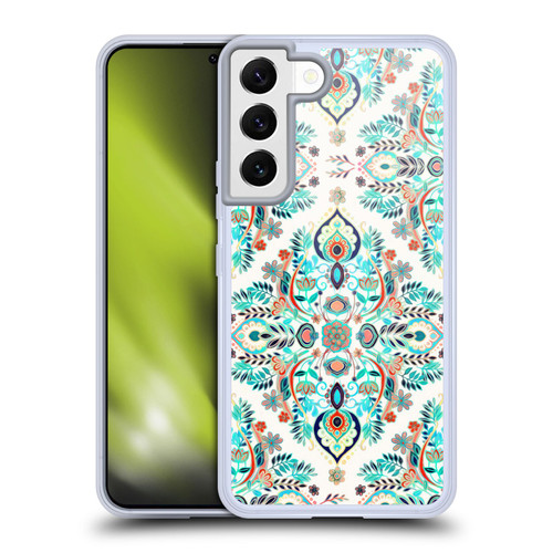Micklyn Le Feuvre Mandala Modern Folk in Jewel Soft Gel Case for Samsung Galaxy S22 5G & MagSafe