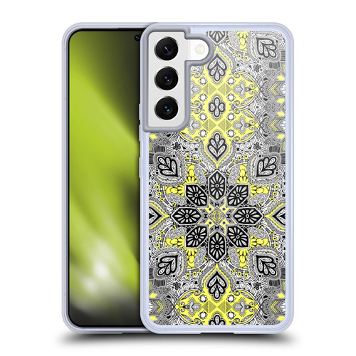 Micklyn Le Feuvre Mandala Sunshine Medallion Soft Gel Case for Samsung Galaxy S22 5G & MagSafe