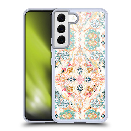 Micklyn Le Feuvre Mandala Wonderland in Spring Soft Gel Case for Samsung Galaxy S22 5G & MagSafe