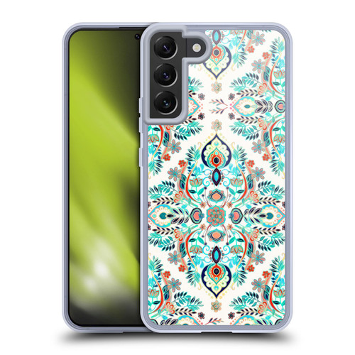 Micklyn Le Feuvre Mandala Modern Folk in Jewel Soft Gel Case for Samsung Galaxy S22+ 5G & MagSafe