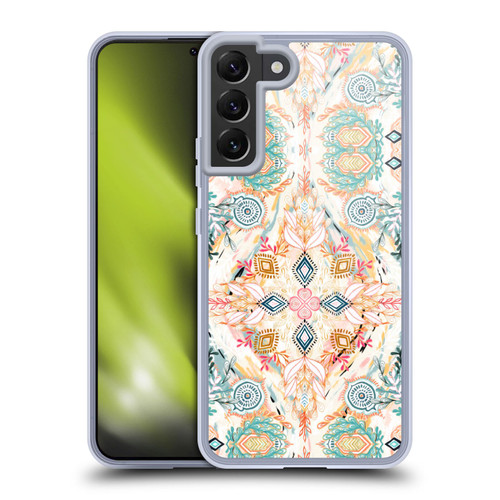 Micklyn Le Feuvre Mandala Wonderland in Spring Soft Gel Case for Samsung Galaxy S22+ 5G & MagSafe