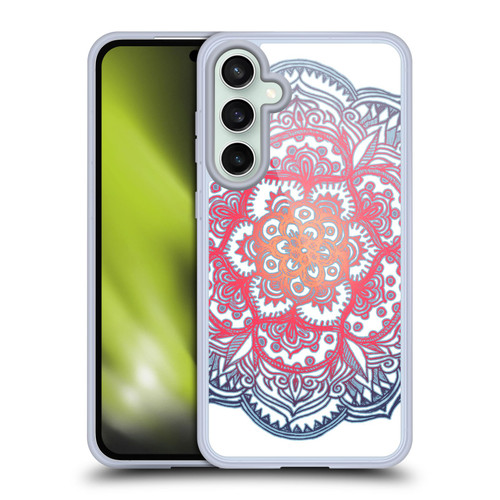 Micklyn Le Feuvre Mandala 3 Radiant Medallion Doodle Soft Gel Case for Samsung Galaxy S23 FE 5G & MagSafe