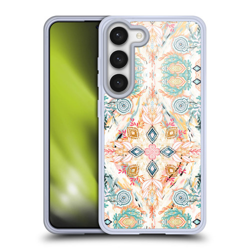Micklyn Le Feuvre Mandala Wonderland in Spring Soft Gel Case for Samsung Galaxy S23 5G & MagSafe