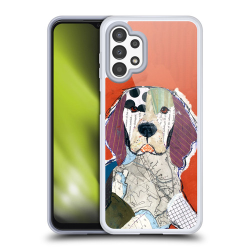 Michel Keck Dogs 2 Welsh Springer Spaniel Soft Gel Case for Samsung Galaxy A13 (2022)