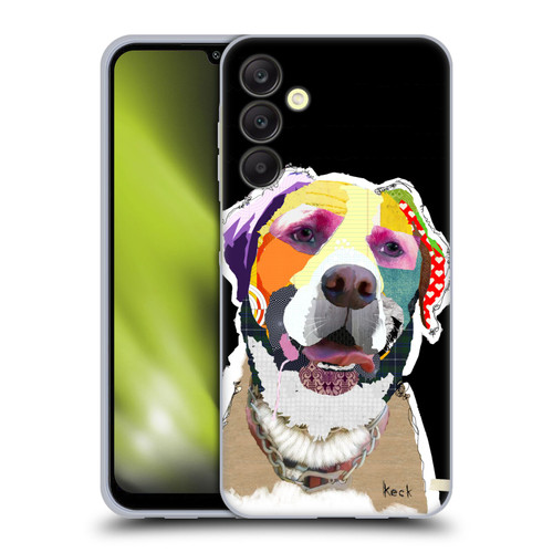 Michel Keck Dogs 2 Swissy Soft Gel Case for Samsung Galaxy A25 5G