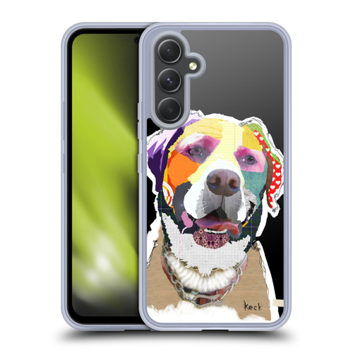 Michel Keck Dogs 2 Swissy Soft Gel Case for Samsung Galaxy A54 5G