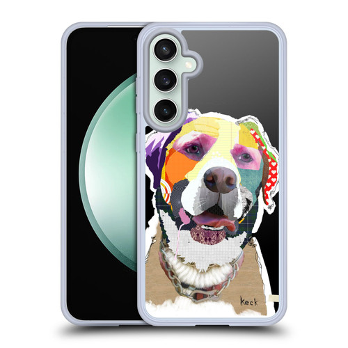 Michel Keck Dogs 2 Swissy Soft Gel Case for Samsung Galaxy S23 FE 5G & MagSafe