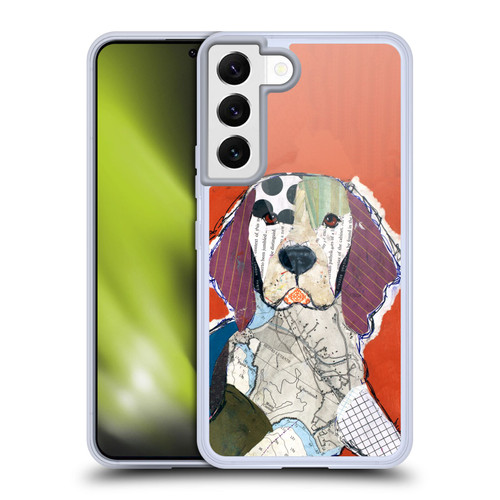 Michel Keck Dogs 2 Welsh Springer Spaniel Soft Gel Case for Samsung Galaxy S22 5G & MagSafe