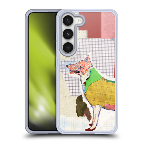 Michel Keck Dogs 2 Shiba Inu Soft Gel Case for Samsung Galaxy S23 5G & MagSafe