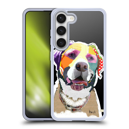 Michel Keck Dogs 2 Swissy Soft Gel Case for Samsung Galaxy S23 5G & MagSafe