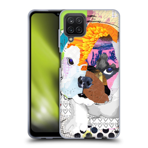 Michel Keck Dogs 3 Bulldog Puppy Soft Gel Case for Samsung Galaxy A12 (2020)