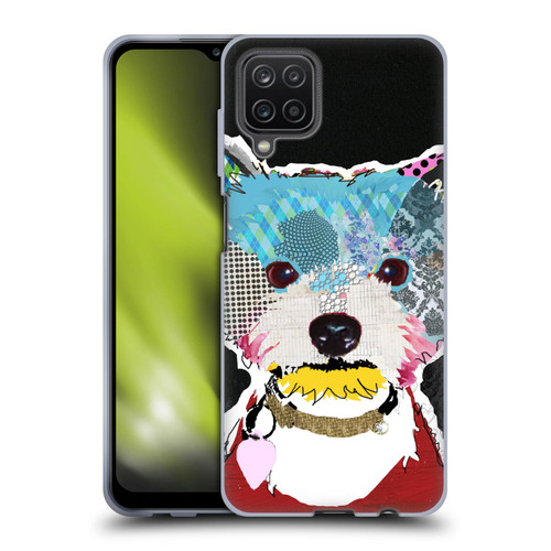 Michel Keck Dogs 3 Westie Soft Gel Case for Samsung Galaxy A12 (2020)