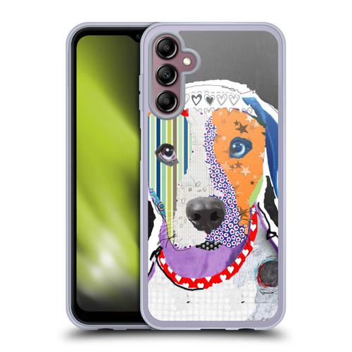 Michel Keck Dogs 3 Catahoula Leopard Soft Gel Case for Samsung Galaxy A14 5G