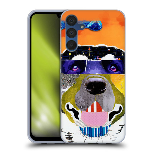 Michel Keck Dogs 3 Labrador Soft Gel Case for Samsung Galaxy A15 & MagSafe