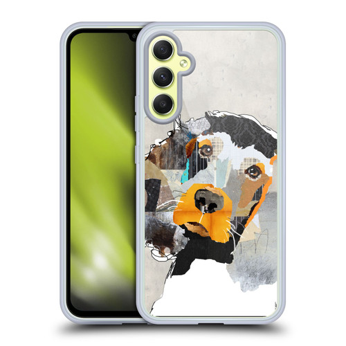 Michel Keck Dogs 3 Irish Setter Soft Gel Case for Samsung Galaxy A34 5G
