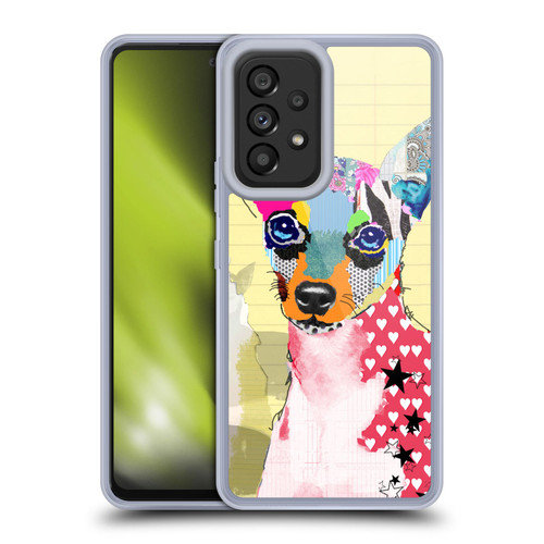 Michel Keck Dogs 3 Mini Pinscher Soft Gel Case for Samsung Galaxy A53 5G (2022)