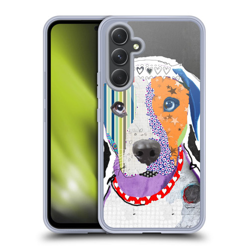 Michel Keck Dogs 3 Catahoula Leopard Soft Gel Case for Samsung Galaxy A54 5G