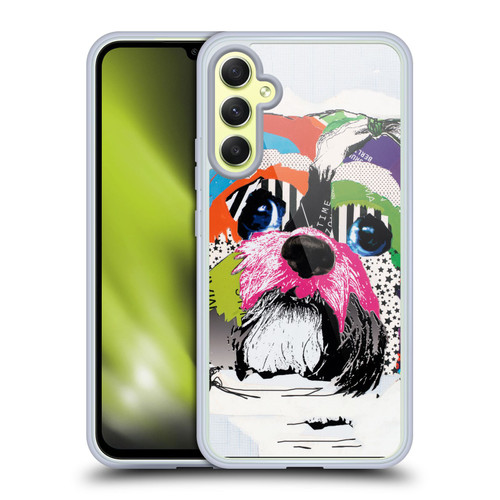 Michel Keck Dogs 4 Shihtzu Soft Gel Case for Samsung Galaxy A34 5G