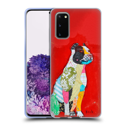 Michel Keck Dogs 4 Pitbull Soft Gel Case for Samsung Galaxy S20 / S20 5G