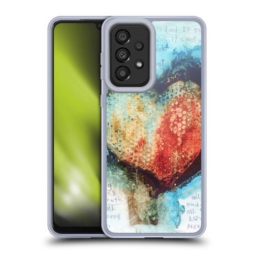 Michel Keck Religious Abstract Corinthians 3 Soft Gel Case for Samsung Galaxy A33 5G (2022)