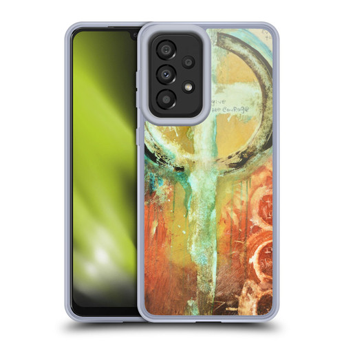 Michel Keck Religious Abstract Psalm 2 Soft Gel Case for Samsung Galaxy A33 5G (2022)