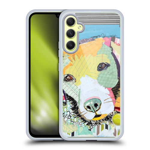 Michel Keck Dogs 2 Labrador Soft Gel Case for Samsung Galaxy A34 5G