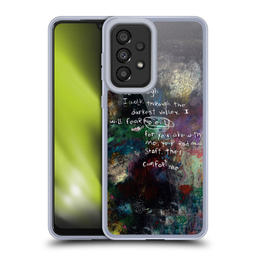 Michel Keck Religious Abstract Psalm 4 Soft Gel Case for Samsung Galaxy A33 5G (2022)