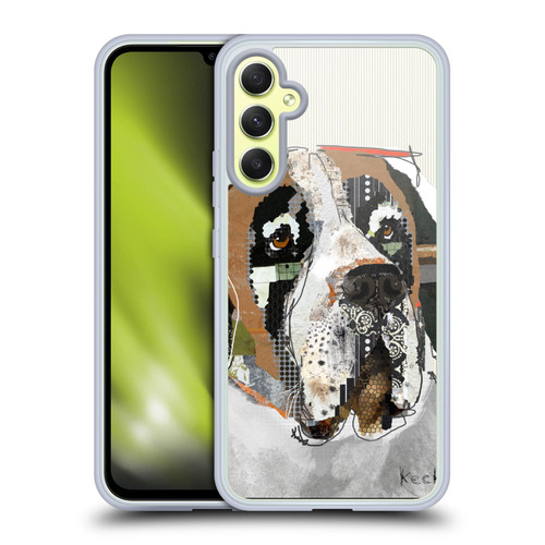 Michel Keck Dogs 2 Saint Bernard Soft Gel Case for Samsung Galaxy A34 5G