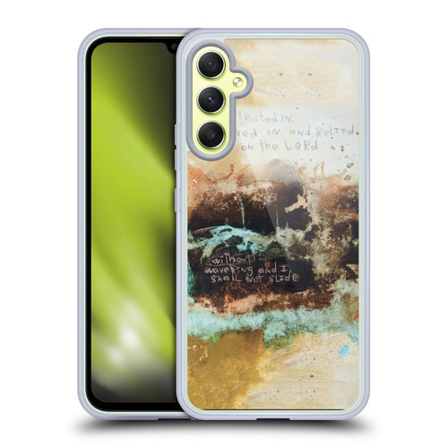 Michel Keck Religious Abstract Psalm 3 Soft Gel Case for Samsung Galaxy A34 5G