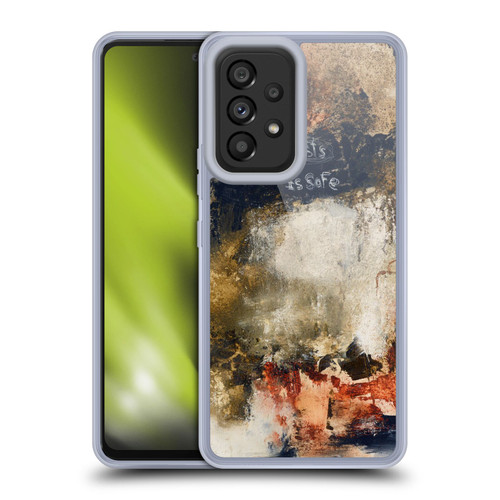 Michel Keck Religious Abstract Proverbs Soft Gel Case for Samsung Galaxy A53 5G (2022)