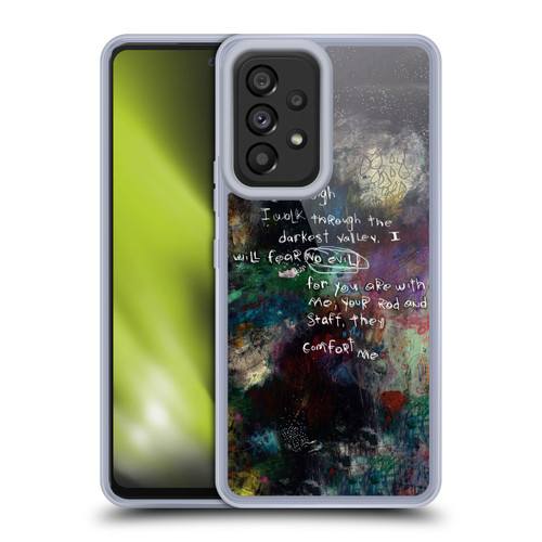 Michel Keck Religious Abstract Psalm 4 Soft Gel Case for Samsung Galaxy A53 5G (2022)