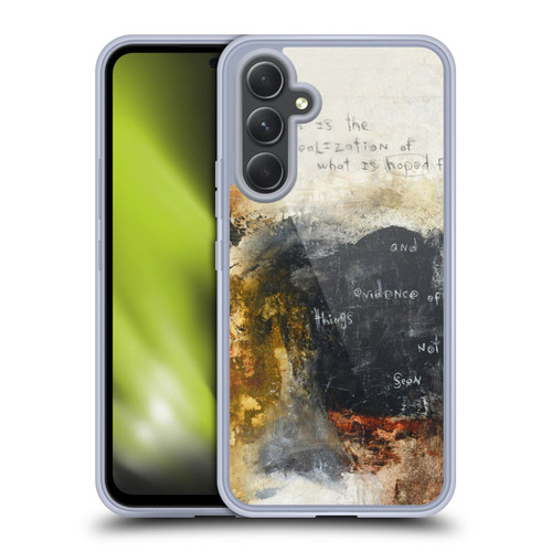 Michel Keck Religious Abstract Hebrews Soft Gel Case for Samsung Galaxy A54 5G