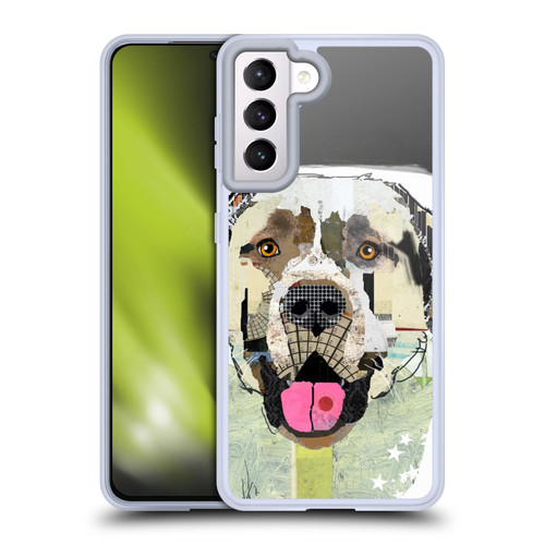Michel Keck Dogs 2 Anatolian Shepherd Soft Gel Case for Samsung Galaxy S21 5G & MagSafe